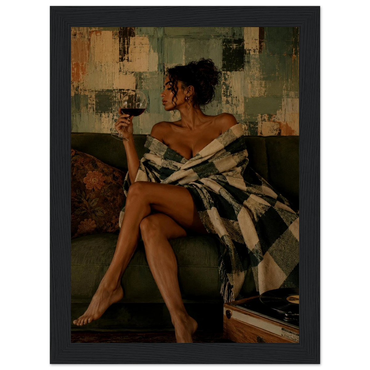 Vintage Wine & Vinyl Wall Art