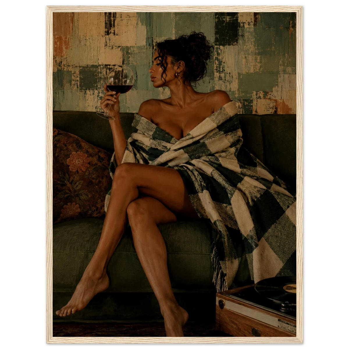 Vintage Wine & Vinyl Wall Art