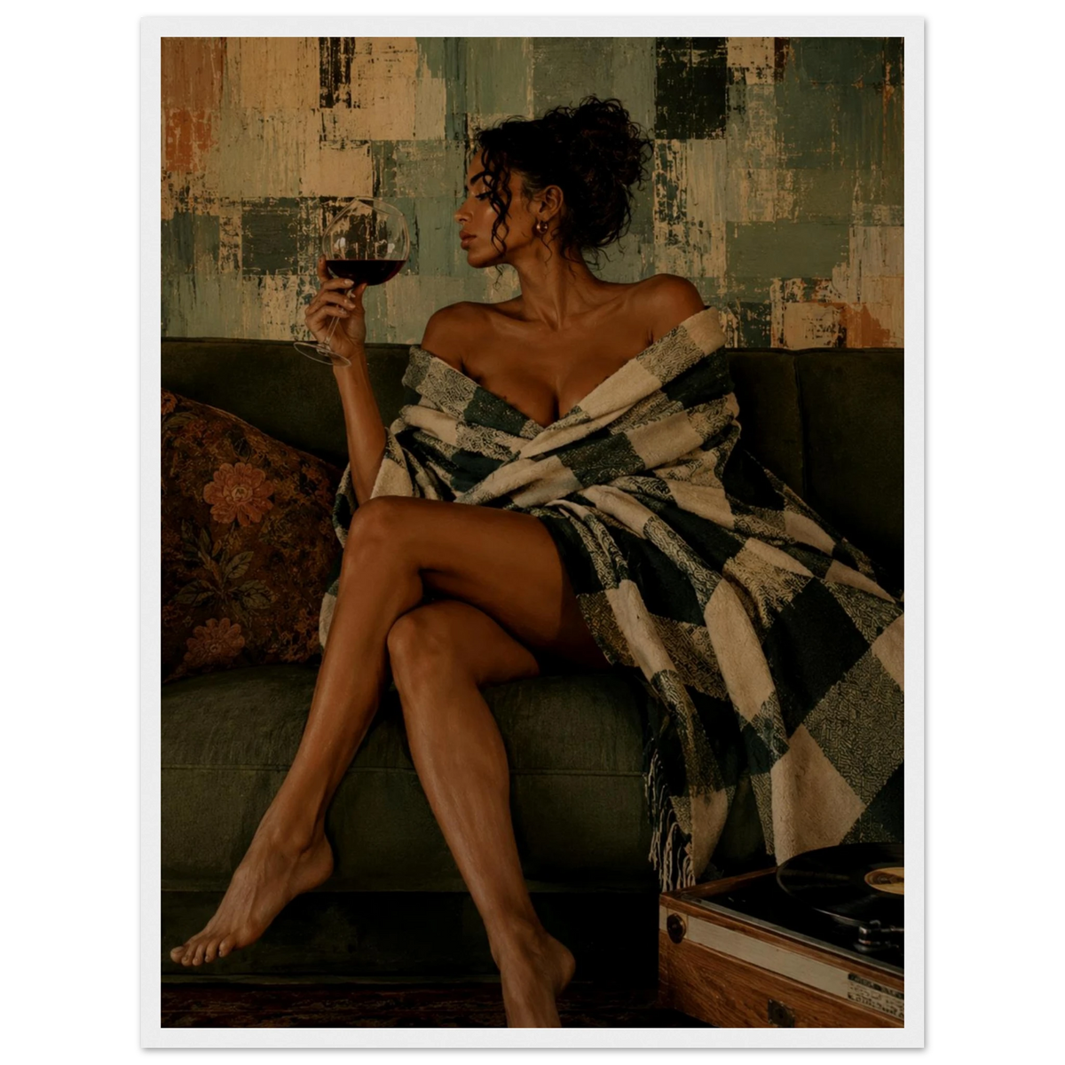 Vintage Wine & Vinyl Wall Art