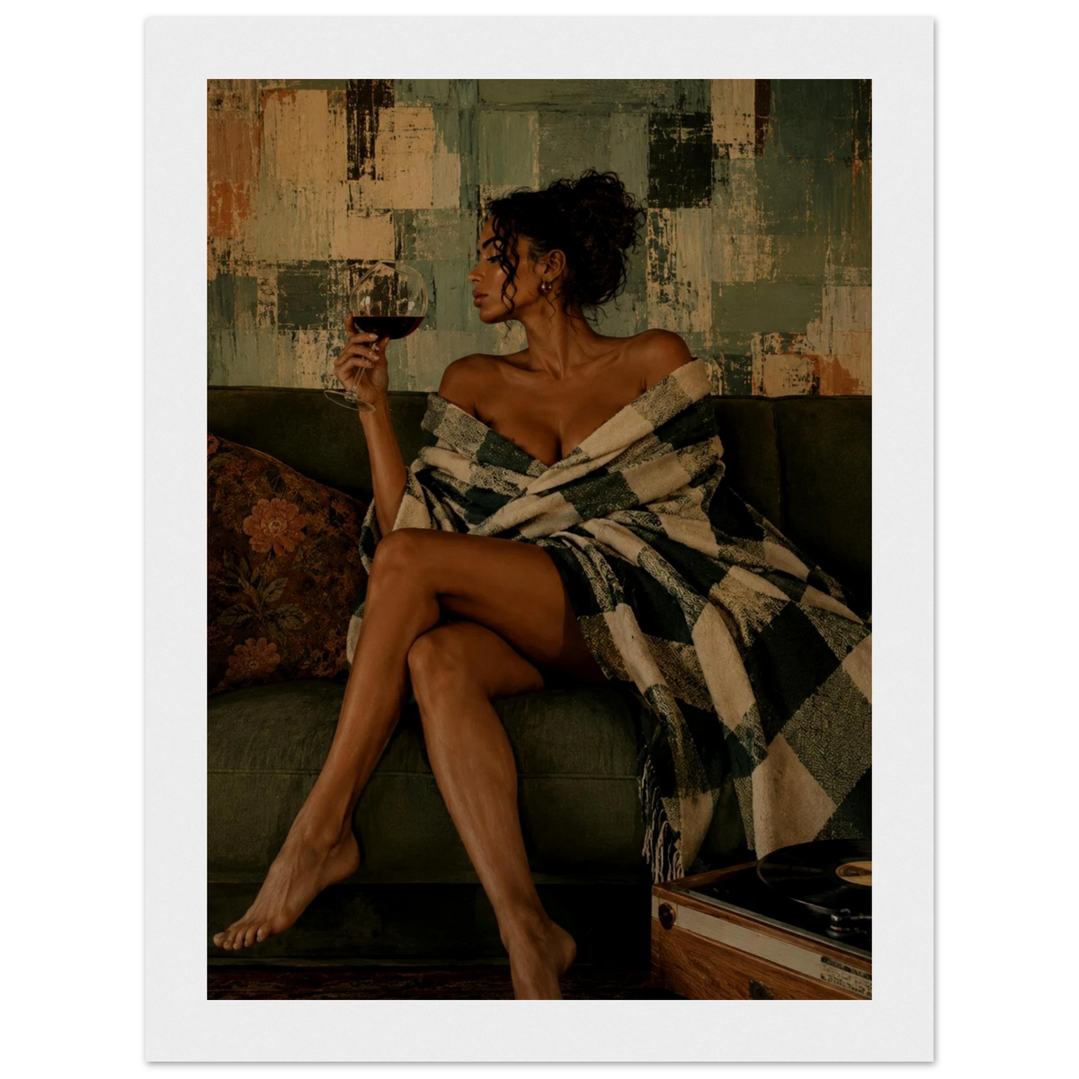 Vintage Wine & Vinyl Wall Art