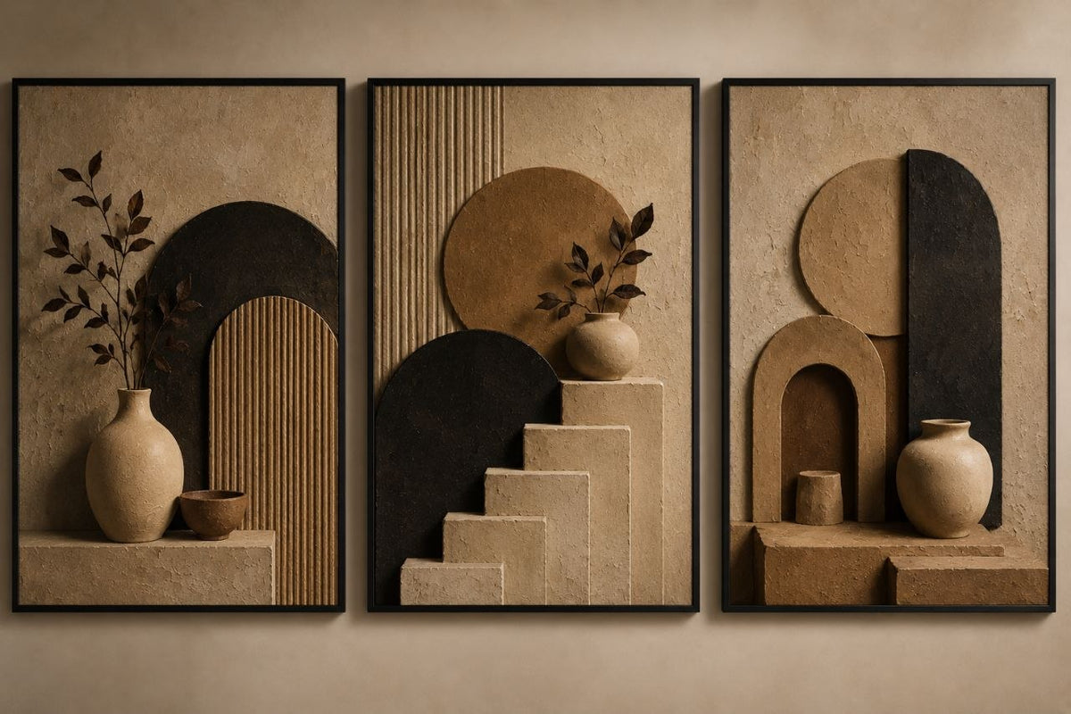 Modern Terra Abstract Wall Art