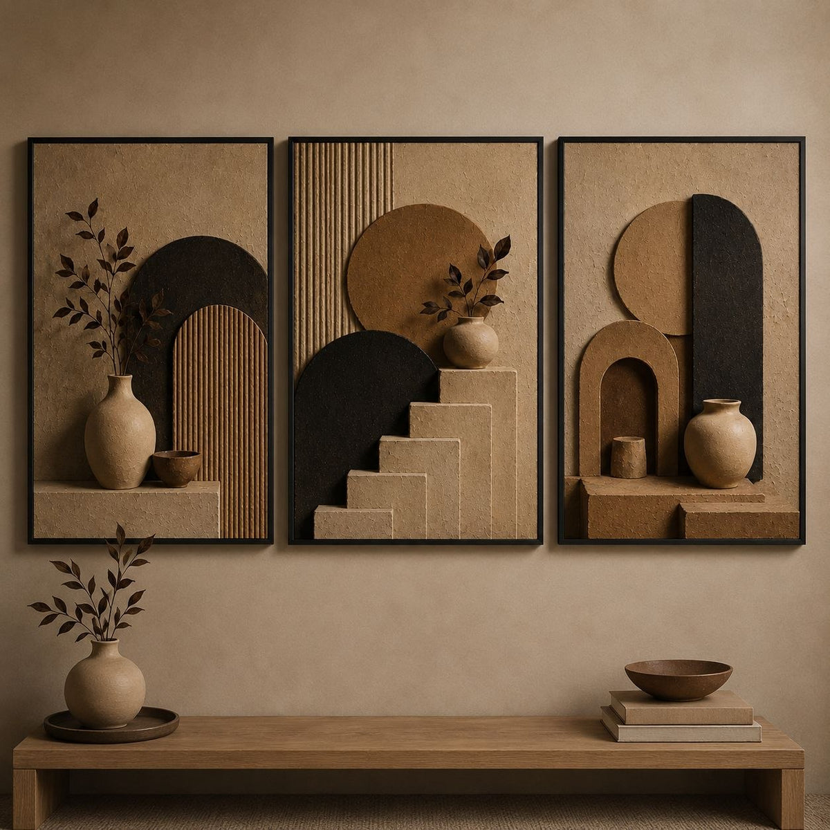 Modern Terra Abstract Wall Art