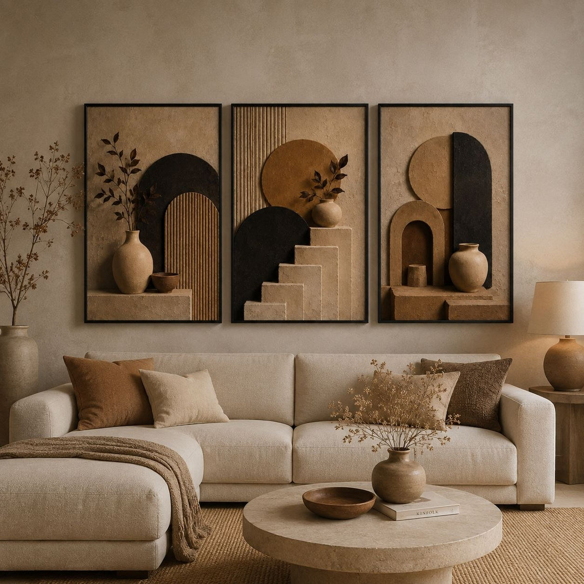 Modern Terra Abstract Wall Art