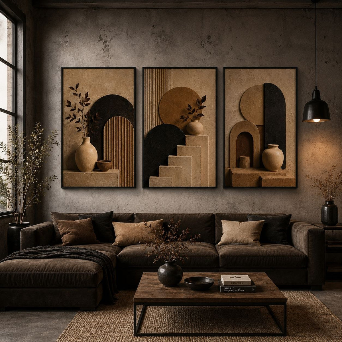 Modern Terra Abstract Wall Art