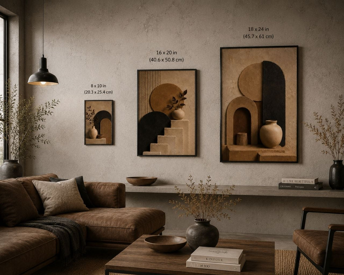 Modern Terra Abstract Wall Art