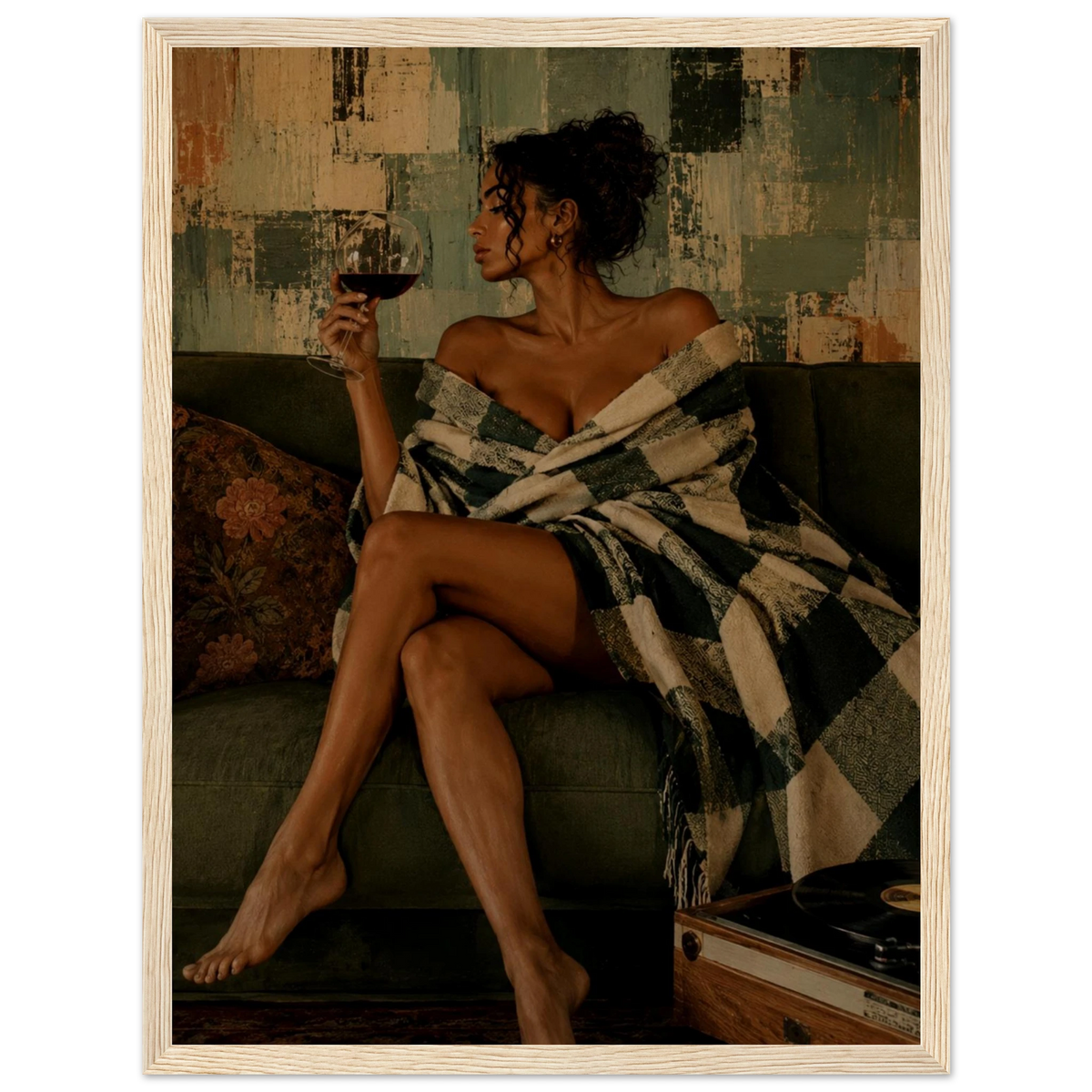 Vintage Wine & Vinyl Wall Art