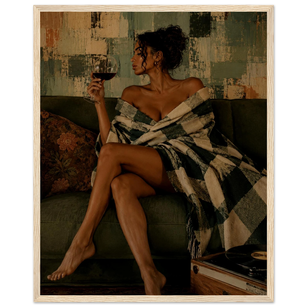 Vintage Wine & Vinyl Wall Art