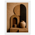 Modern Terra 3D Organic Abstract Wall Art