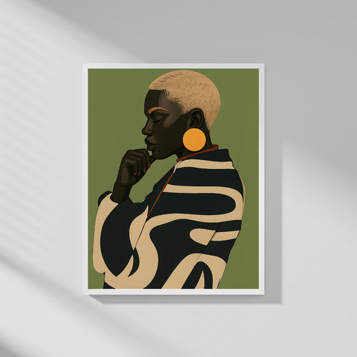 Bold Abstract Portrait