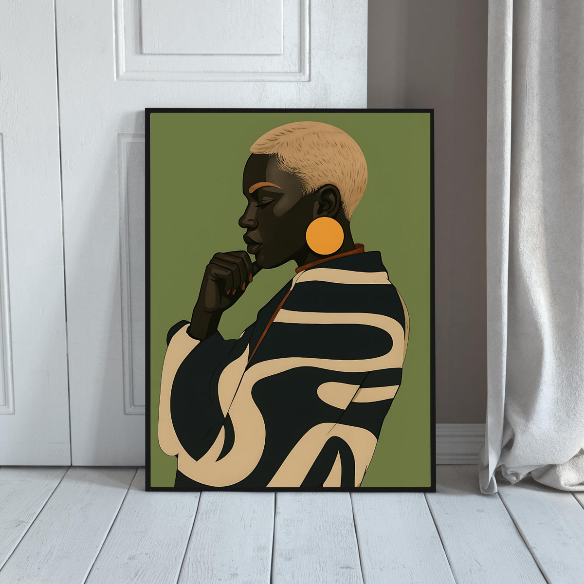 Bold Abstract Portrait
