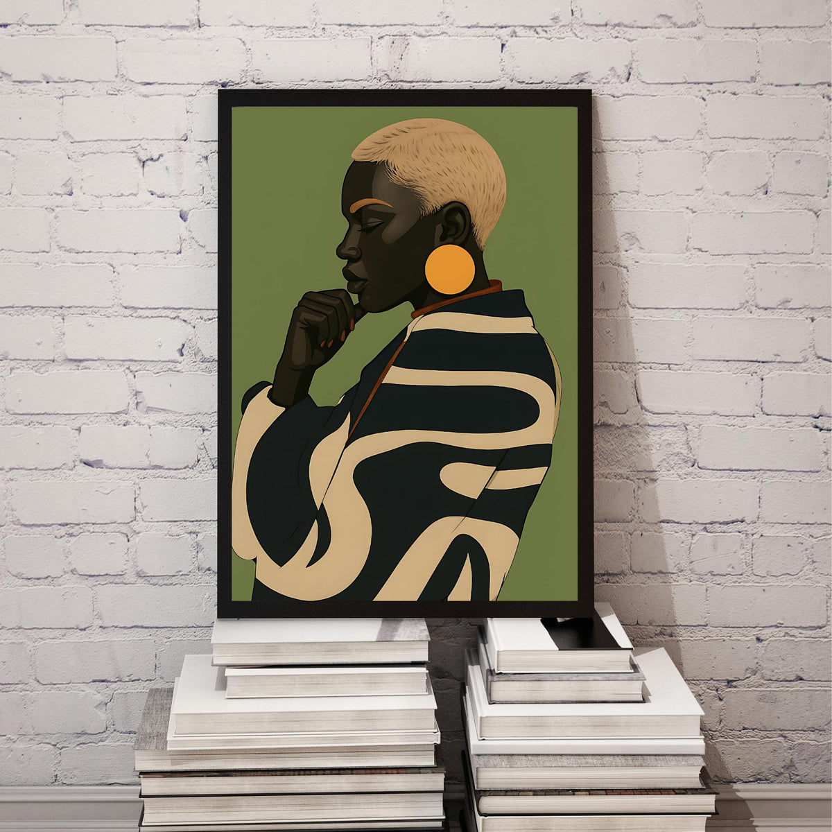 Bold Abstract Portrait